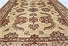 Pishavar Yellow Hand Knotted 51 X 65 Area Rug 250-27128 Thumb 4