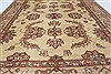 Pishavar Yellow Hand Knotted 51 X 65  Area Rug 250-27128 Thumb 4