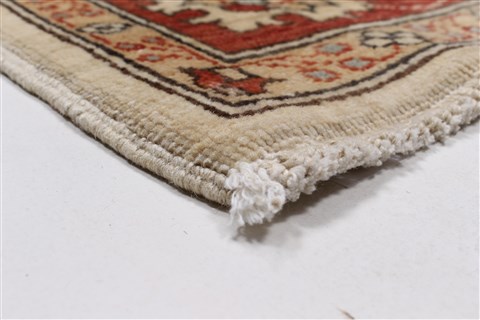 Pishavar Beige Hand Knotted 411 X 63 Area Rug 250-27130 Image 10
