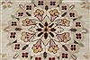 Pishavar Beige Hand Knotted 49 X 69 Area Rug 250-27131 Thumb 6