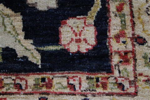Pishavar Beige Hand Knotted 49 X 76 Area Rug 250-27134 Image 10