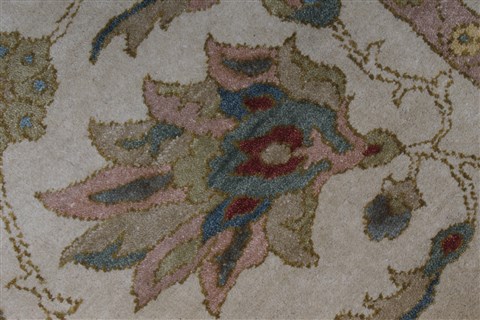 Chobi Beige Hand Knotted 56 X 611 Area Rug 250-27135 Image 10