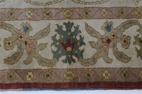 Chobi Beige Hand Knotted 56 X 611 Area Rug 250-27135 Image 6