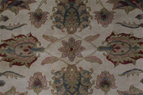 Chobi Beige Hand Knotted 56 X 611 Area Rug 250-27135 Image 7