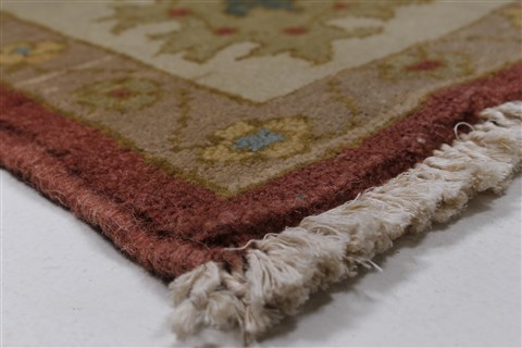 Chobi Beige Hand Knotted 56 X 611 Area Rug 250-27135 Image 9