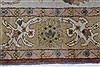 Chobi Beige Hand Knotted 57 X 72  Area Rug 250-27136 Thumb 7