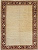 Pishavar Beige Hand Knotted 50 X 61 Area Rug 250-27137 Thumb 0