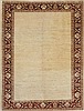 Pishavar Beige Hand Knotted 50 X 61  Area Rug 250-27137 Thumb 0