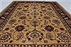 Pishavar Beige Hand Knotted 50 X 68  Area Rug 250-27139 Thumb 4