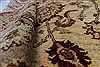 Pishavar Beige Hand Knotted 51 X 78  Area Rug 250-27145 Thumb 3