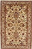 Pishavar Beige Hand Knotted 51 X 78  Area Rug 250-27145 Thumb 0