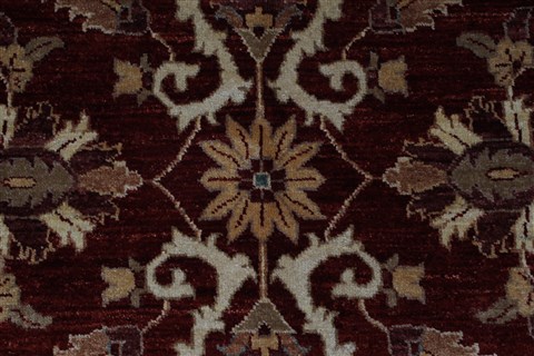 Pishavar Beige Hand Knotted 49 X 66 Area Rug 250-27146 Image 6