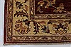 Pishavar Beige Hand Knotted 49 X 66 Area Rug 250-27146 Thumb 7