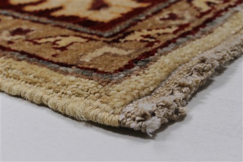Pishavar Beige Hand Knotted 49 X 611 Area Rug 250-27147 Image 10