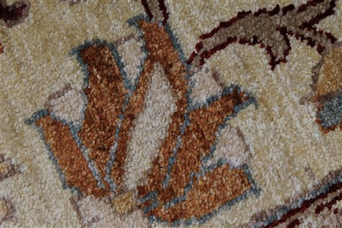 Pishavar Beige Hand Knotted 49 X 611 Area Rug 250-27147 Image 11