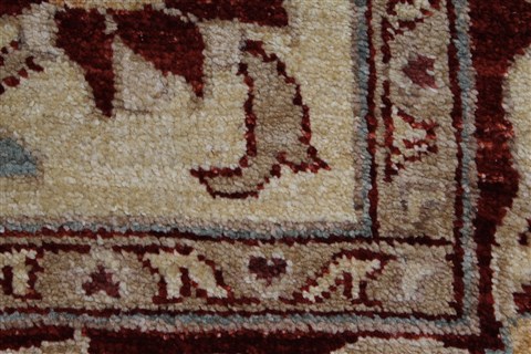 Pishavar Beige Hand Knotted 49 X 611 Area Rug 250-27147 Image 13