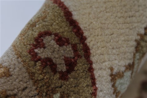 Ziegler Brown Hand Knotted 46 X 66 Area Rug 250-27148 Image 1