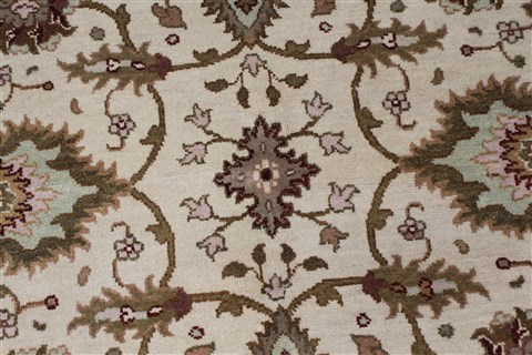 Ziegler Brown Hand Knotted 46 X 66 Area Rug 250-27148 Image 7
