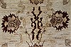 Pishavar Beige Hand Knotted 51 X 65 Area Rug 250-27150 Thumb 7
