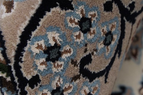 Nain Beige Hand Knotted 57 X 79 Area Rug 250-27152 Image 1