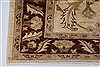 Pishavar Beige Hand Knotted 411 X 66  Area Rug 250-27153 Thumb 7