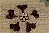 Pishavar Beige Hand Knotted 51 X 68 Area Rug 250-27155 Thumb 11