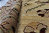 Pishavar Beige Hand Knotted 51 X 68 Area Rug 250-27155 Thumb 3