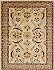 Pishavar Beige Hand Knotted 51 X 68  Area Rug 250-27155 Thumb 0