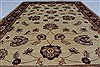 Pishavar Beige Hand Knotted 411 X 610  Area Rug 250-27156 Thumb 4