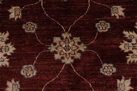Pishavar Beige Hand Knotted 55 X 611 Area Rug 250-27158 Image 5