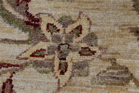 Pishavar Beige Hand Knotted 51 X 610 Area Rug 250-27160 Image 11