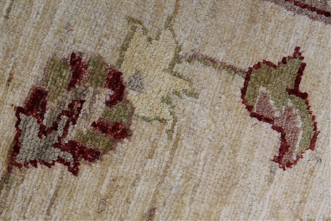 Pishavar Beige Hand Knotted 51 X 610 Area Rug 250-27160 Image 12