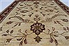 Pishavar Beige Hand Knotted 51 X 610 Area Rug 250-27160 Thumb 6