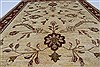 Pishavar Beige Hand Knotted 51 X 610  Area Rug 250-27160 Thumb 6