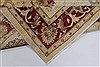 Pishavar Beige Hand Knotted 51 X 67  Area Rug 250-27162 Thumb 3