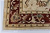 Pishavar Beige Hand Knotted 51 X 67  Area Rug 250-27162 Thumb 8