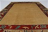 Modern Beige Hand Knotted 49 X 66  Area Rug 250-27164 Thumb 3