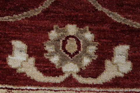 Pishavar Beige Hand Knotted 50 X 67 Area Rug 250-27171 Image 10