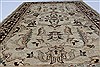 Pishavar Beige Hand Knotted 49 X 68  Area Rug 250-27172 Thumb 4