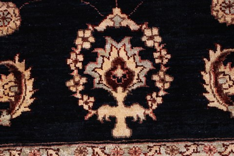 Pishavar Beige Hand Knotted 50 X 64 Area Rug 250-27174 Image 11