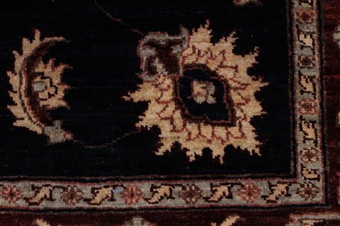 Pishavar Beige Hand Knotted 50 X 64 Area Rug 250-27174 Image 12