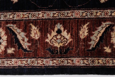 Pishavar Beige Hand Knotted 50 X 64 Area Rug 250-27174 Image 6