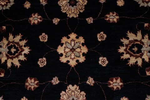 Pishavar Beige Hand Knotted 50 X 64 Area Rug 250-27174 Image 7