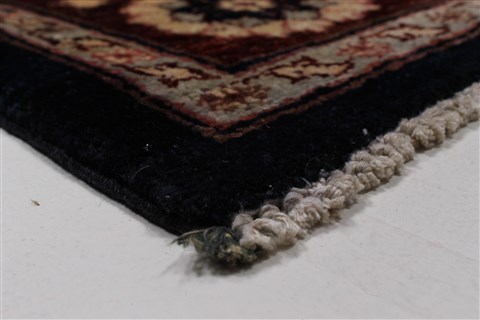 Pishavar Beige Hand Knotted 50 X 64 Area Rug 250-27174 Image 9