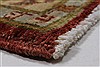 Pishavar Beige Hand Knotted 50 X 70 Area Rug 250-27176 Thumb 7