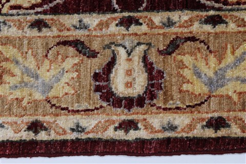 Pishavar Beige Hand Knotted 47 X 79 Area Rug 250-27180 Image 5