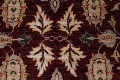 Pishavar Beige Hand Knotted 47 X 79 Area Rug 250-27180 Image 6