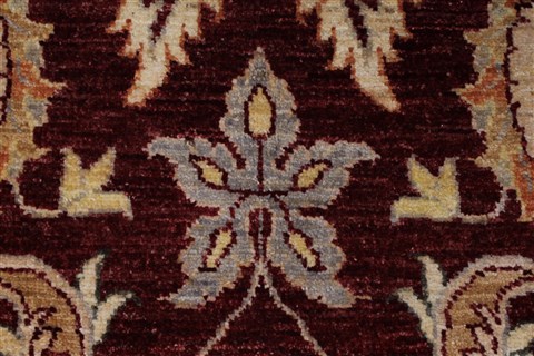Pishavar Beige Hand Knotted 47 X 79 Area Rug 250-27180 Image 9