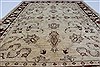 Pishavar Beige Hand Knotted 411 X 66  Area Rug 250-27181 Thumb 5