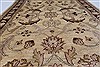 Pishavar Beige Hand Knotted 50 X 68 Area Rug 250-27182 Thumb 4